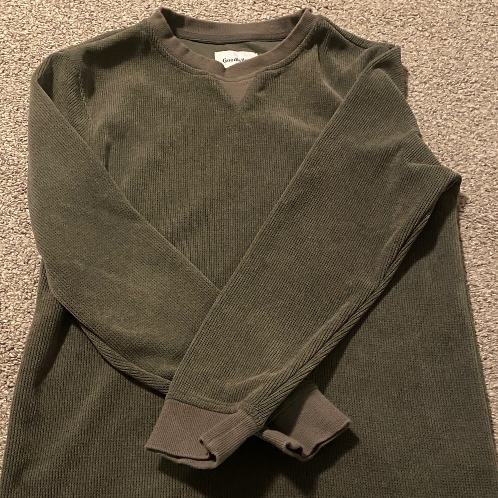 Goodfellow & Co Men's Forest Green Crewneck Sweater
